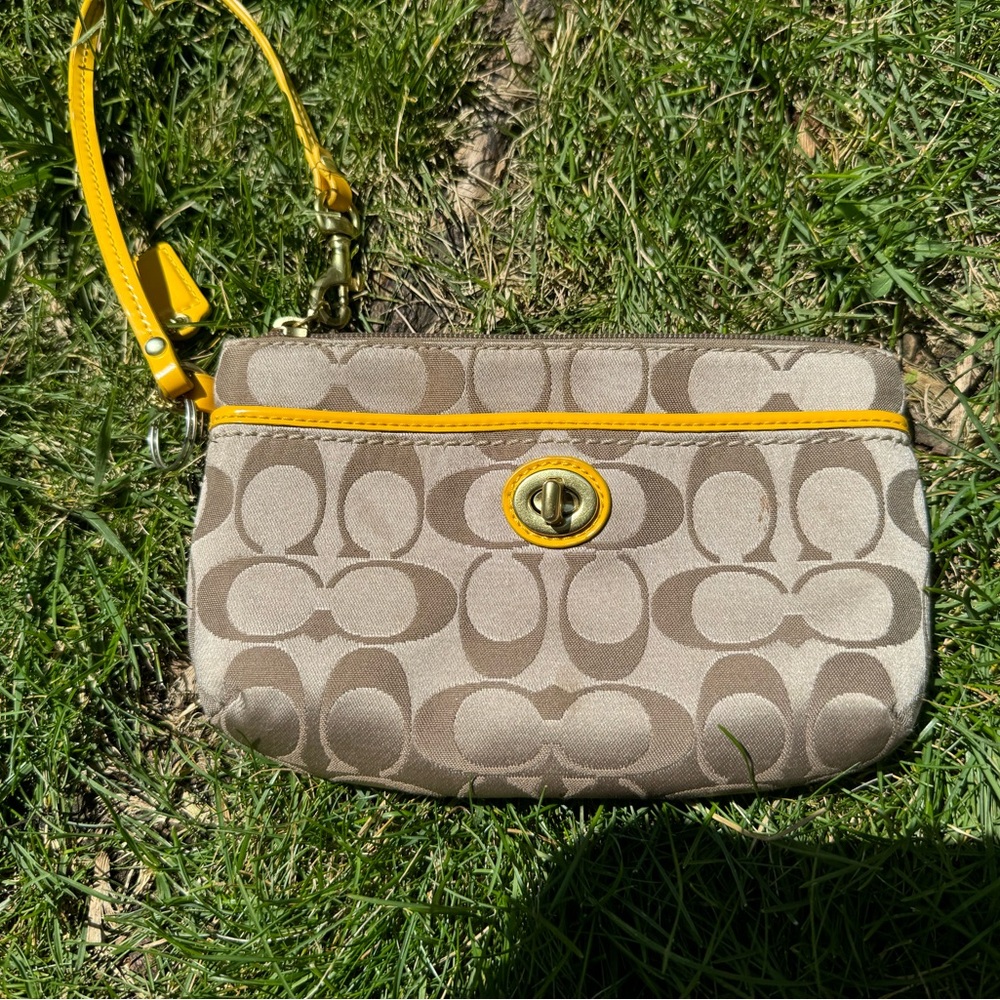 Coach wristlet